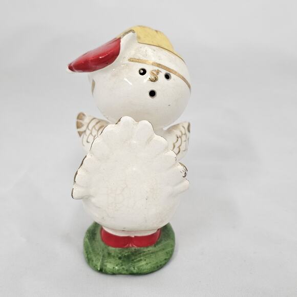 Napco Salt Pepper Shakers Anthropomorphic Valentine Boy Girl Love Birds 2647 VTG - Picture 4 of 15